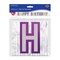 6 Pack Bulk Metallic Happy Birthday Party Banner - white with silver